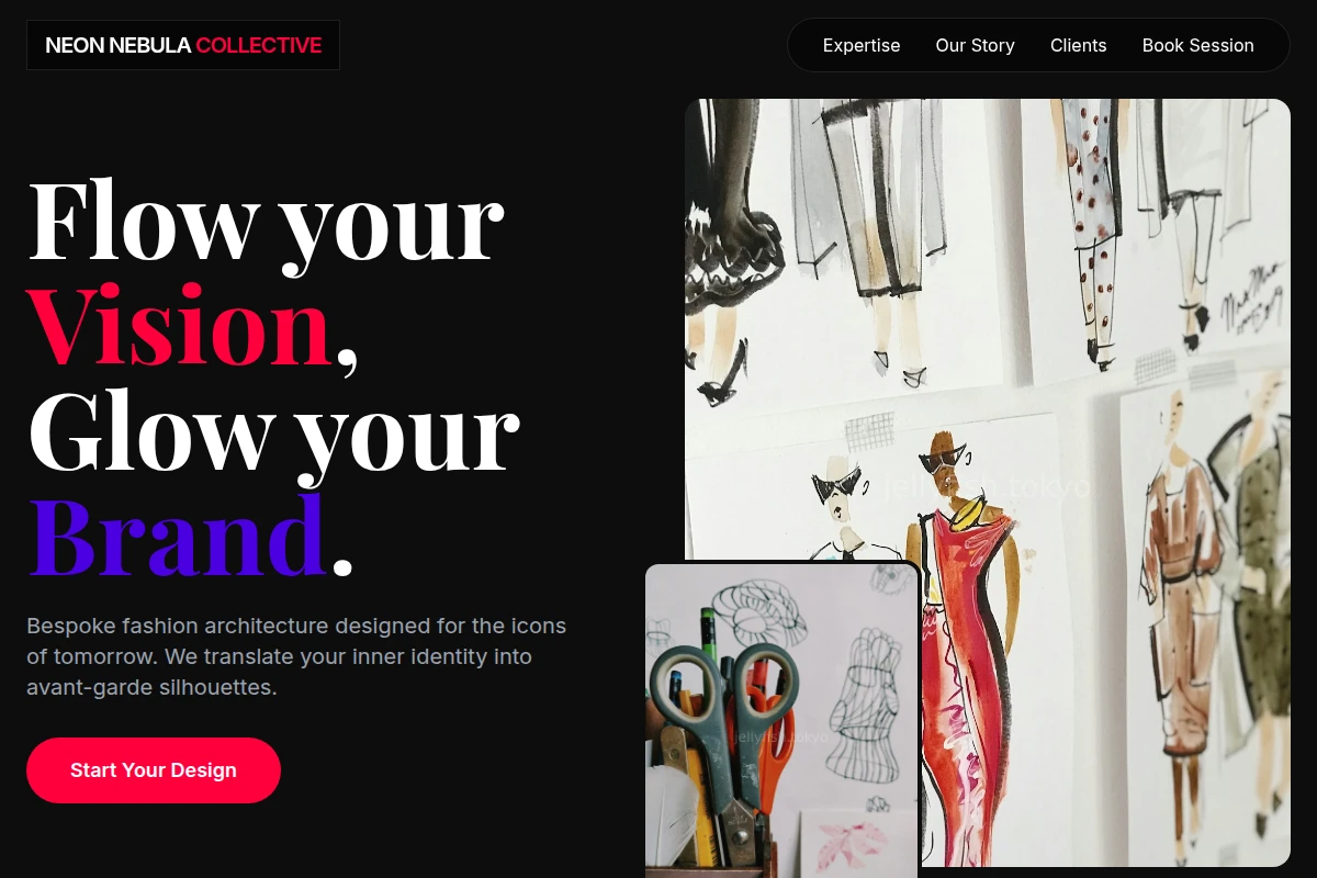 Glow Fashion Design